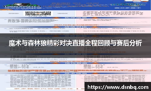 魔术与森林狼精彩对决直播全程回顾与赛后分析